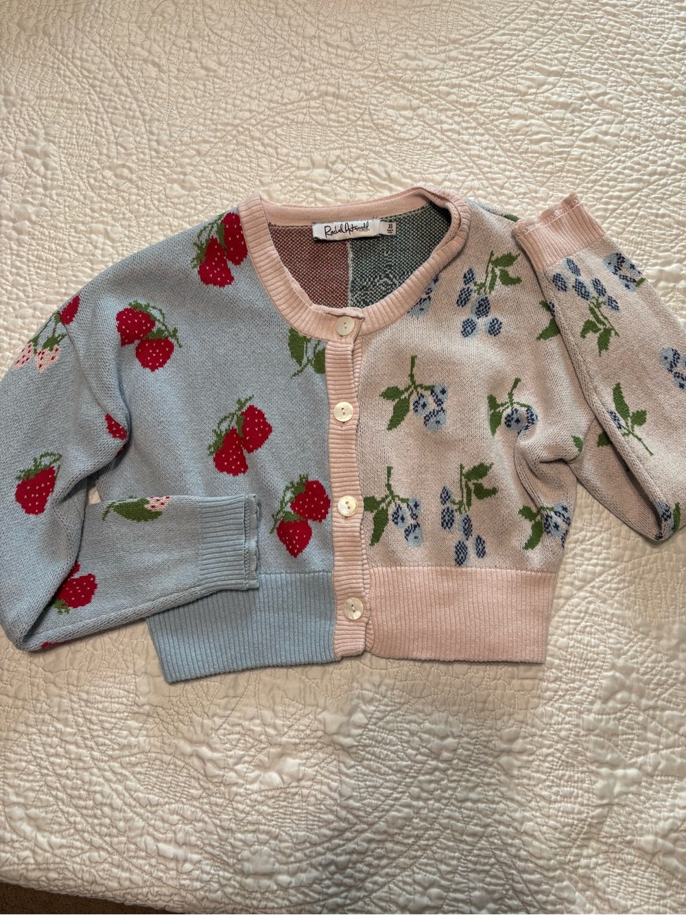 Rachel Antonoff Blake Berry Cardigan Size XS